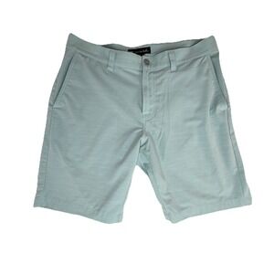 Travis Mathew Beck Golf Men's Golf Shorts 34 Green Performance Preppy 1MW204